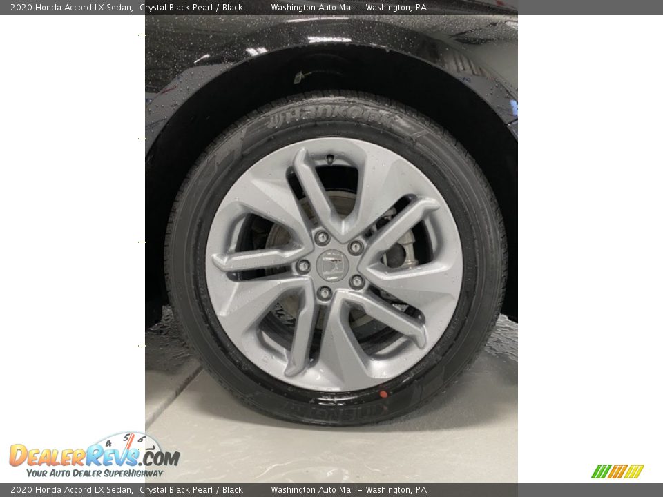 2020 Honda Accord LX Sedan Crystal Black Pearl / Black Photo #23