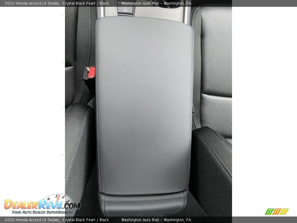 2020 Honda Accord LX Sedan Crystal Black Pearl / Black Photo #28