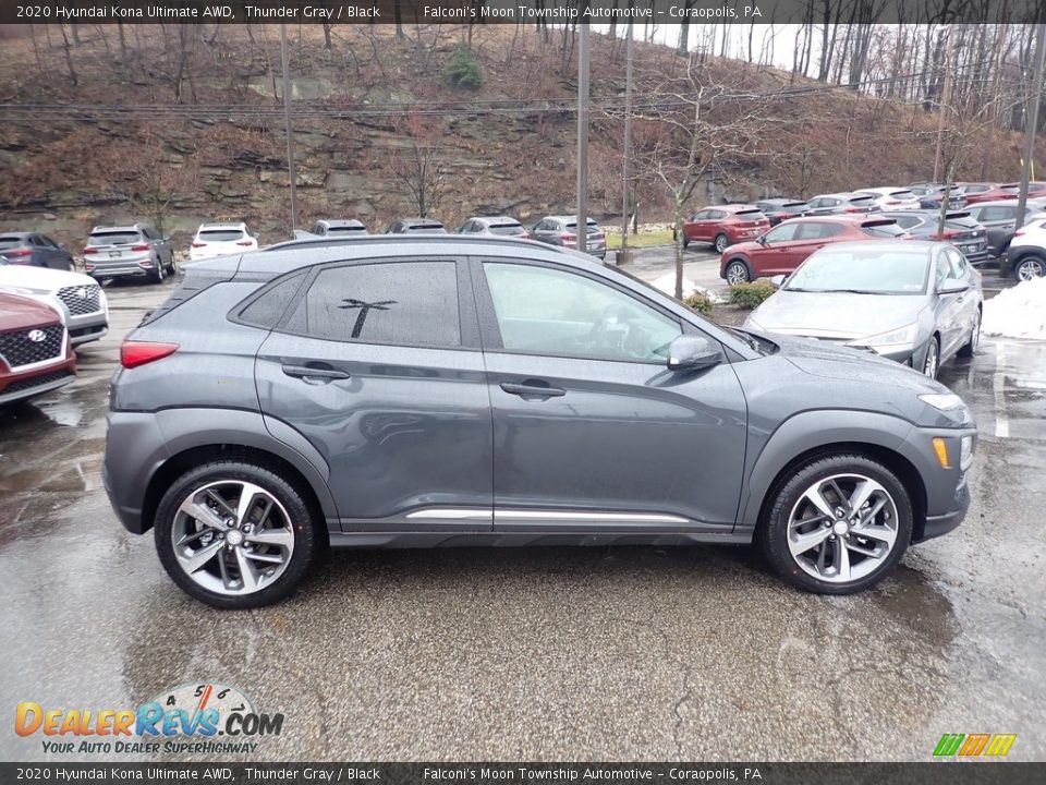Thunder Gray 2020 Hyundai Kona Ultimate AWD Photo #1
