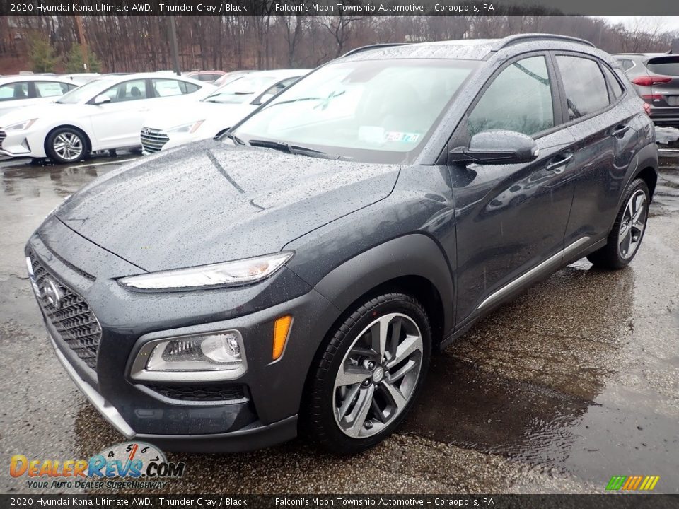 Front 3/4 View of 2020 Hyundai Kona Ultimate AWD Photo #5