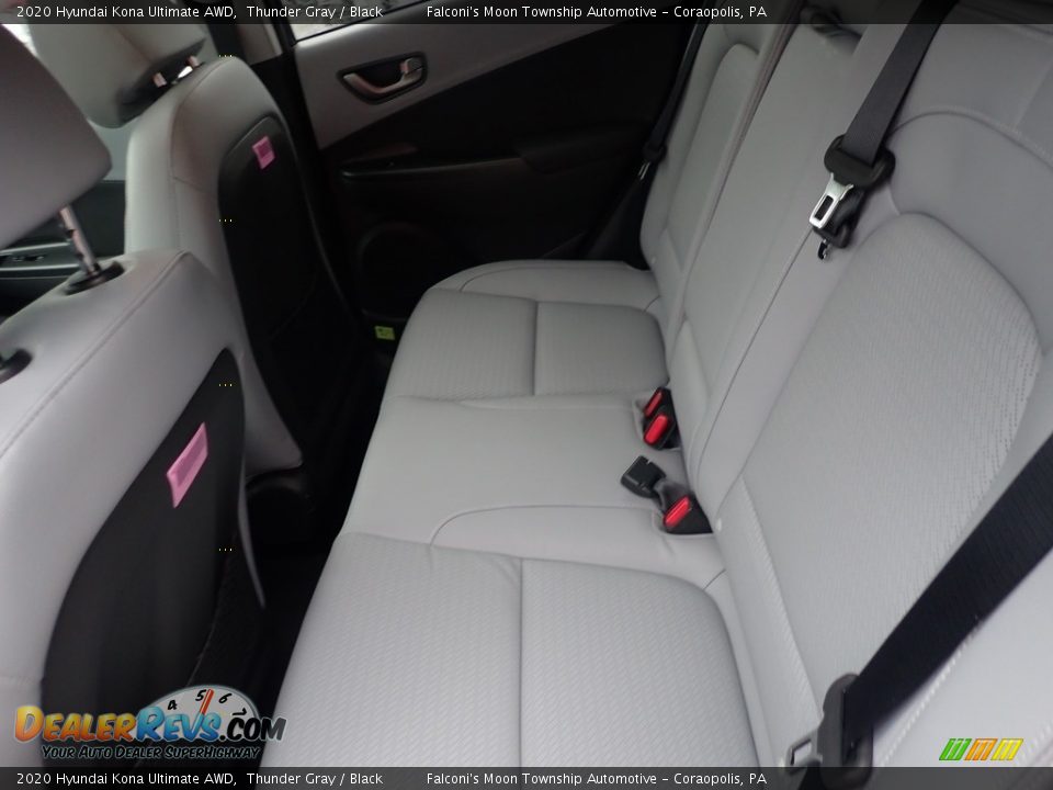 2020 Hyundai Kona Ultimate AWD Thunder Gray / Black Photo #8