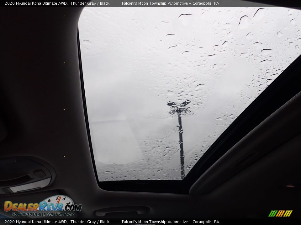 2020 Hyundai Kona Ultimate AWD Thunder Gray / Black Photo #13