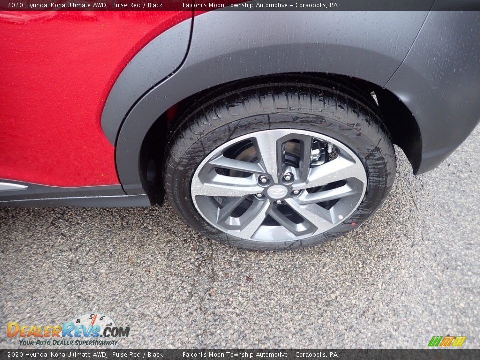 2020 Hyundai Kona Ultimate AWD Pulse Red / Black Photo #7