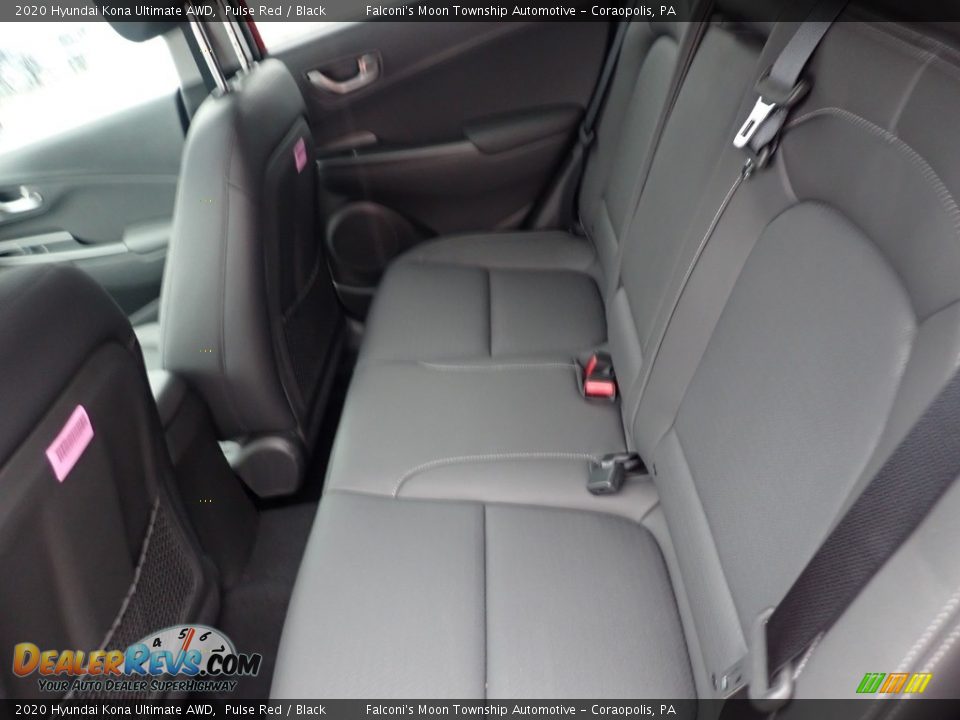 2020 Hyundai Kona Ultimate AWD Pulse Red / Black Photo #8