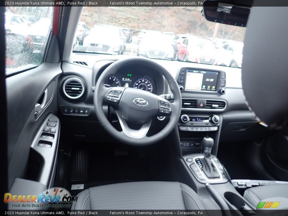 2020 Hyundai Kona Ultimate AWD Pulse Red / Black Photo #9