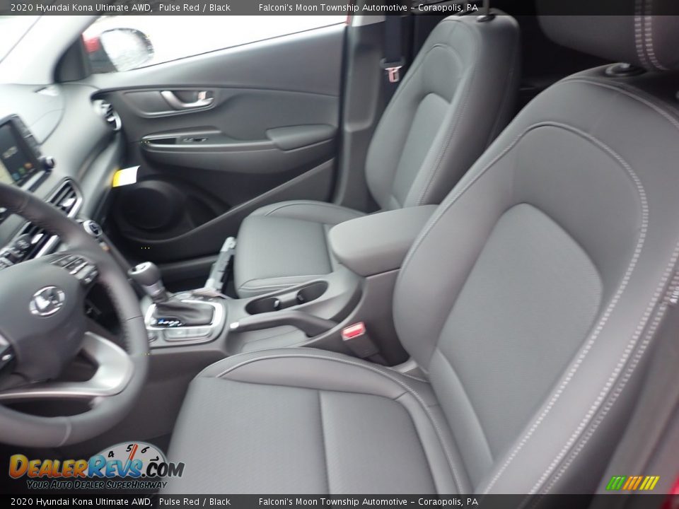 2020 Hyundai Kona Ultimate AWD Pulse Red / Black Photo #10