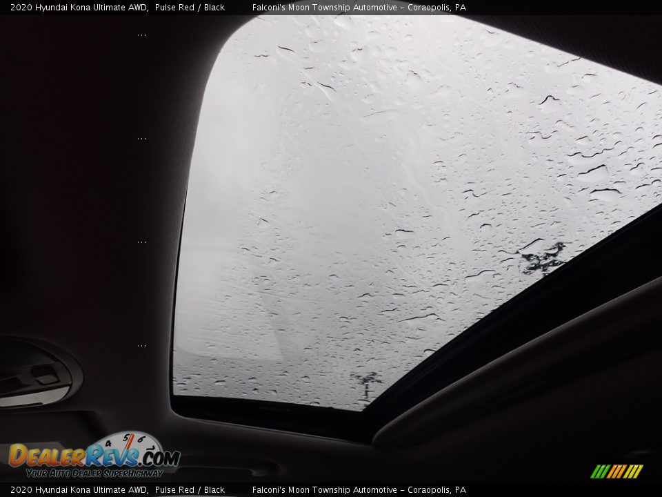 2020 Hyundai Kona Ultimate AWD Pulse Red / Black Photo #16