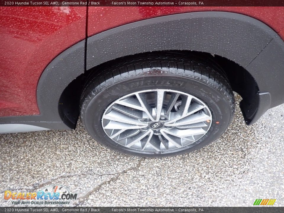2020 Hyundai Tucson SEL AWD Gemstone Red / Black Photo #7