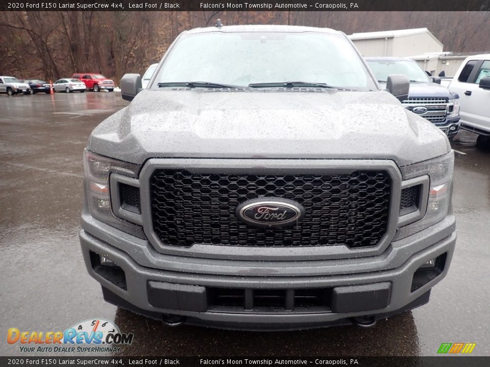 2020 Ford F150 Lariat SuperCrew 4x4 Lead Foot / Black Photo #4