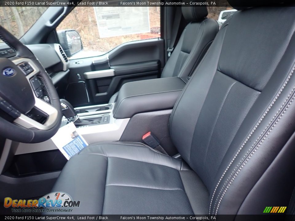 2020 Ford F150 Lariat SuperCrew 4x4 Lead Foot / Black Photo #10