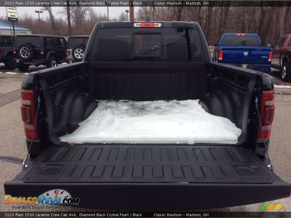 2020 Ram 1500 Laramie Crew Cab 4x4 Diamond Black Crystal Pearl / Black Photo #9