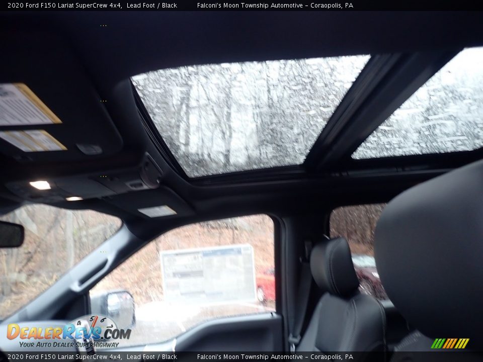 2020 Ford F150 Lariat SuperCrew 4x4 Lead Foot / Black Photo #13