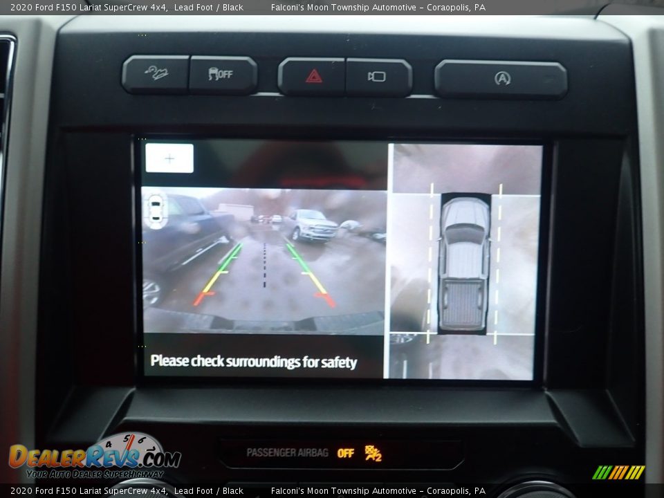 2020 Ford F150 Lariat SuperCrew 4x4 Lead Foot / Black Photo #15