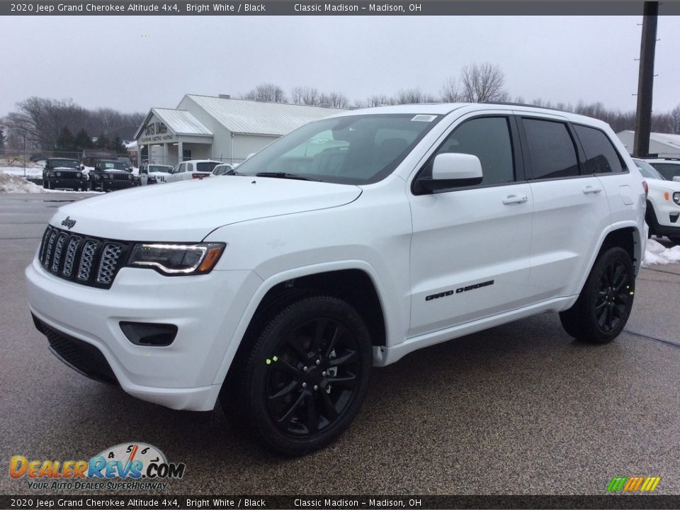 2020 Jeep Grand Cherokee Altitude 4x4 Bright White / Black Photo #5