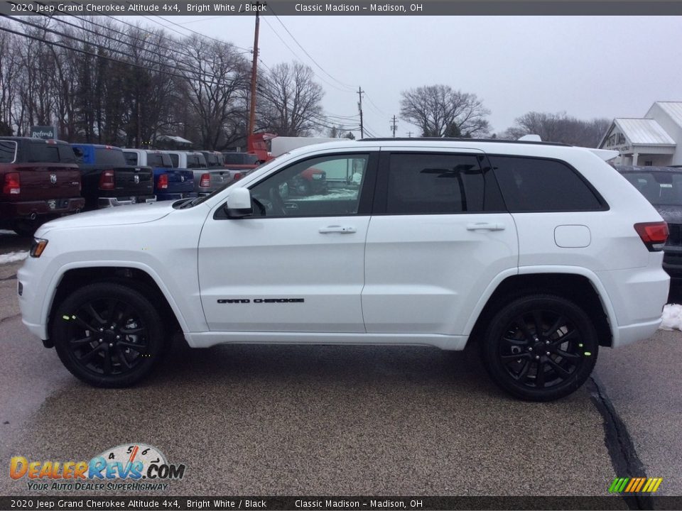 2020 Jeep Grand Cherokee Altitude 4x4 Bright White / Black Photo #6
