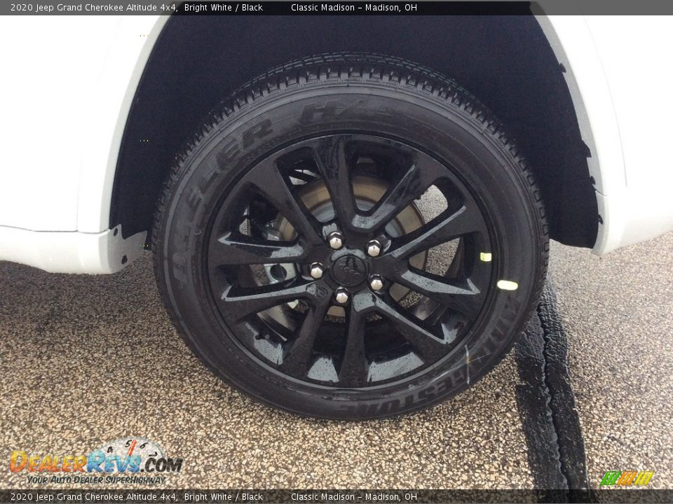 2020 Jeep Grand Cherokee Altitude 4x4 Bright White / Black Photo #9
