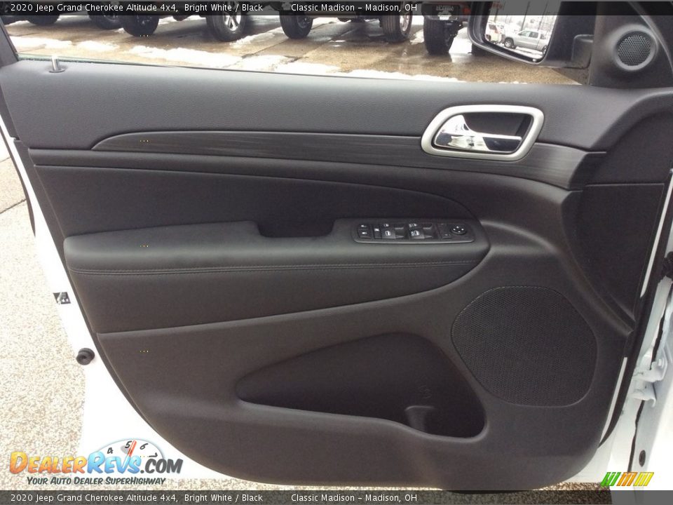 2020 Jeep Grand Cherokee Altitude 4x4 Bright White / Black Photo #10