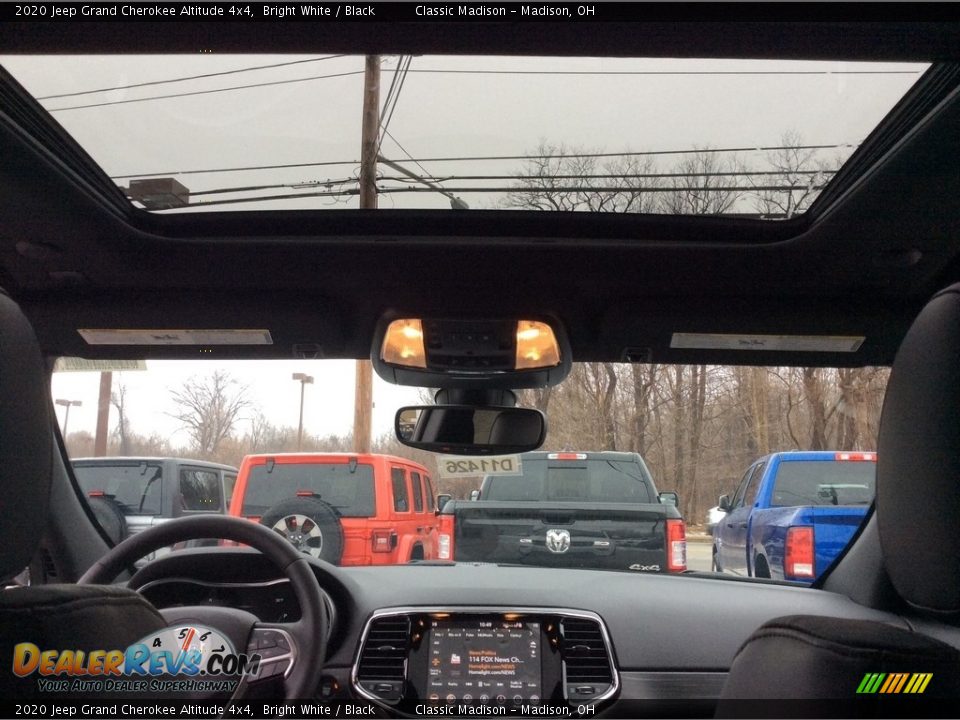 2020 Jeep Grand Cherokee Altitude 4x4 Bright White / Black Photo #12