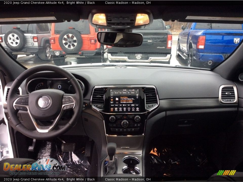 2020 Jeep Grand Cherokee Altitude 4x4 Bright White / Black Photo #13