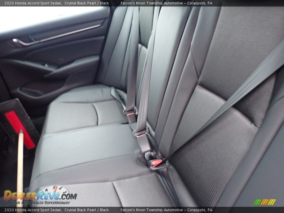 2020 Honda Accord Sport Sedan Crystal Black Pearl / Black Photo #9