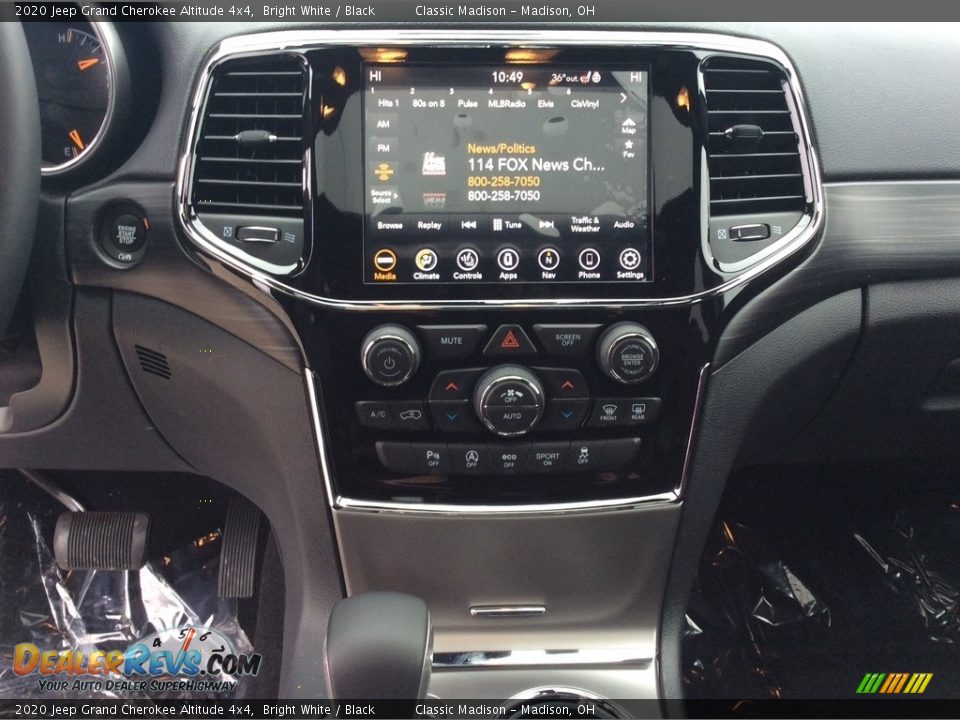 2020 Jeep Grand Cherokee Altitude 4x4 Bright White / Black Photo #14