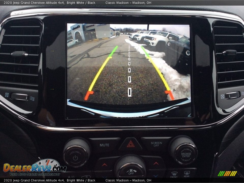 2020 Jeep Grand Cherokee Altitude 4x4 Bright White / Black Photo #17