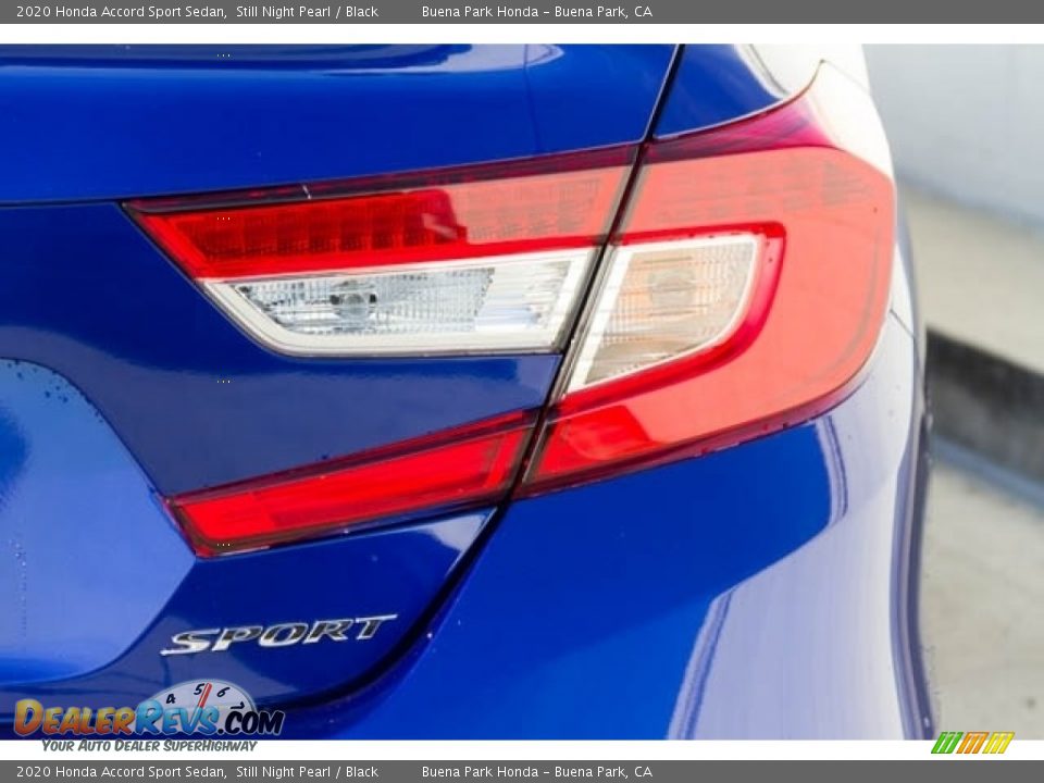 2020 Honda Accord Sport Sedan Still Night Pearl / Black Photo #8