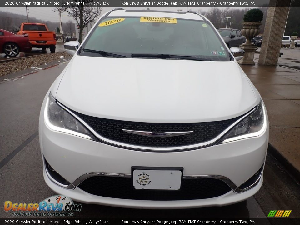 2020 Chrysler Pacifica Limited Bright White / Alloy/Black Photo #3