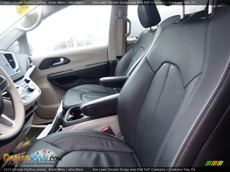 2020 Chrysler Pacifica Limited Bright White / Alloy/Black Photo #14