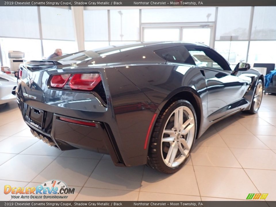 2019 Chevrolet Corvette Stingray Coupe Shadow Gray Metallic / Black Photo #8