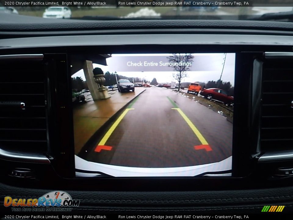 2020 Chrysler Pacifica Limited Bright White / Alloy/Black Photo #19
