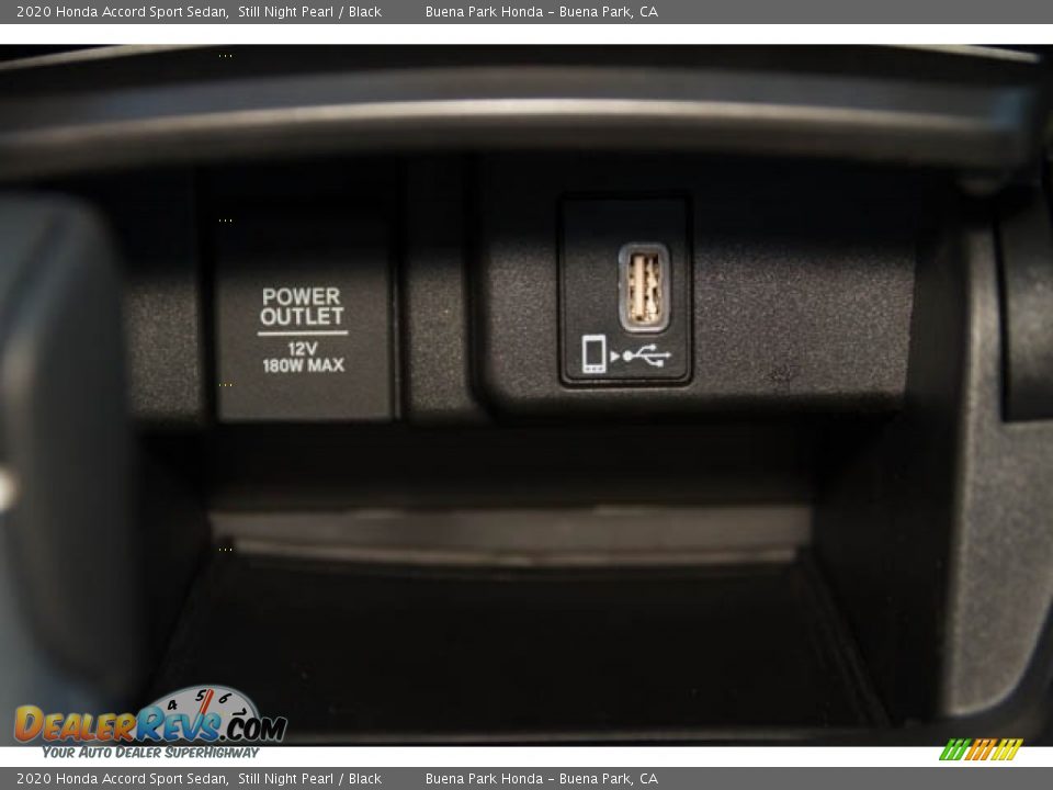 2020 Honda Accord Sport Sedan Still Night Pearl / Black Photo #27