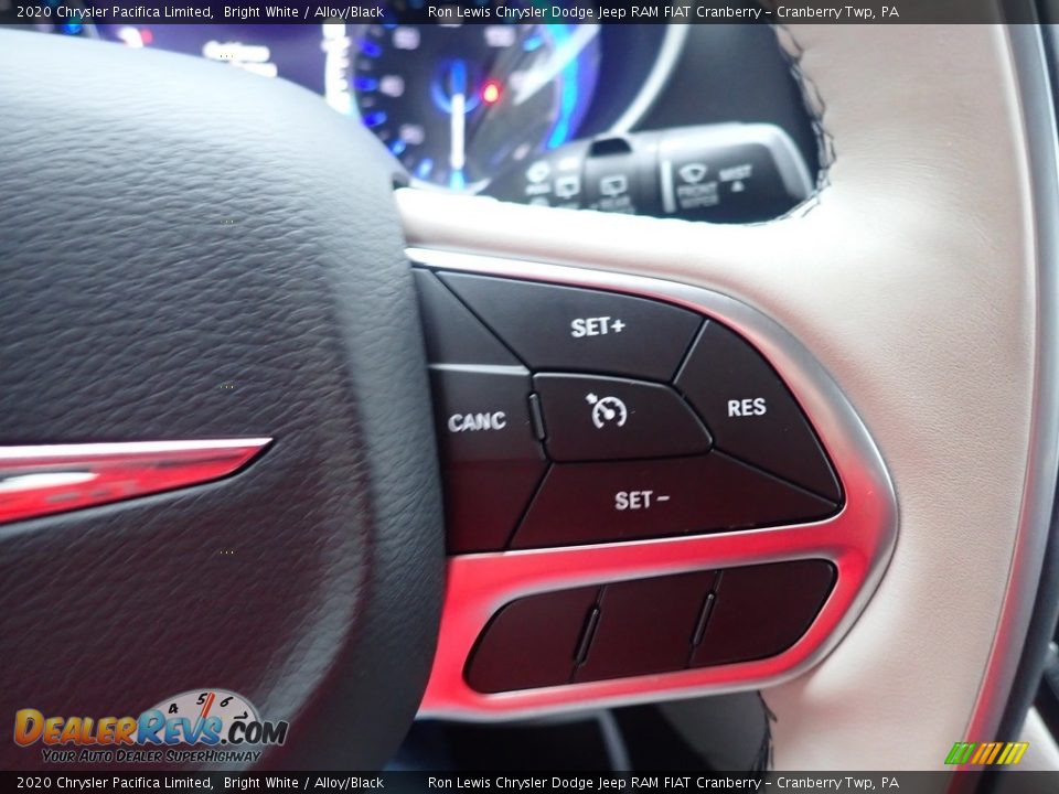 2020 Chrysler Pacifica Limited Bright White / Alloy/Black Photo #21