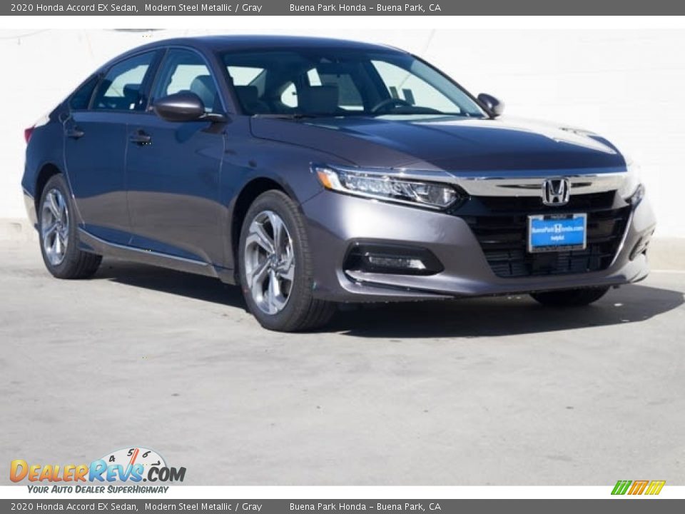 2020 Honda Accord EX Sedan Modern Steel Metallic / Gray Photo #1