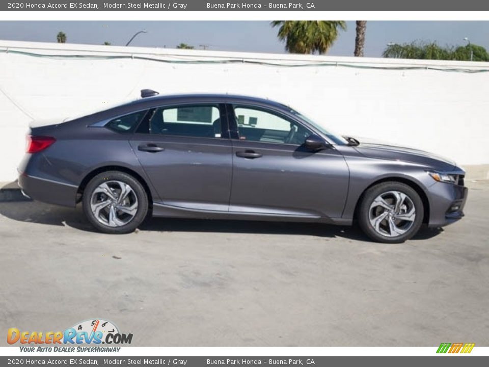 2020 Honda Accord EX Sedan Modern Steel Metallic / Gray Photo #5