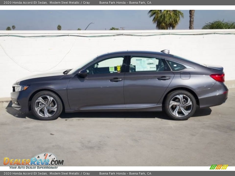 2020 Honda Accord EX Sedan Modern Steel Metallic / Gray Photo #9