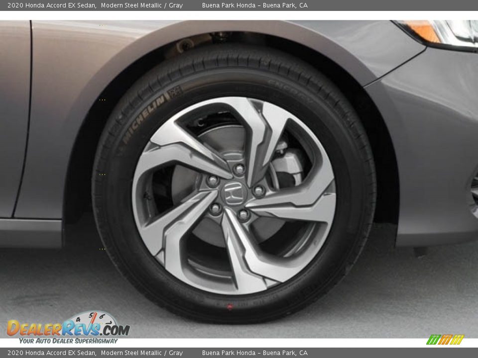 2020 Honda Accord EX Sedan Modern Steel Metallic / Gray Photo #14