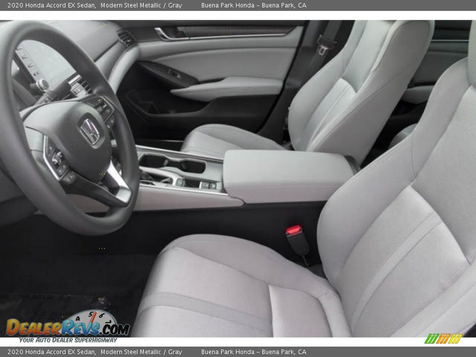 2020 Honda Accord EX Sedan Modern Steel Metallic / Gray Photo #16