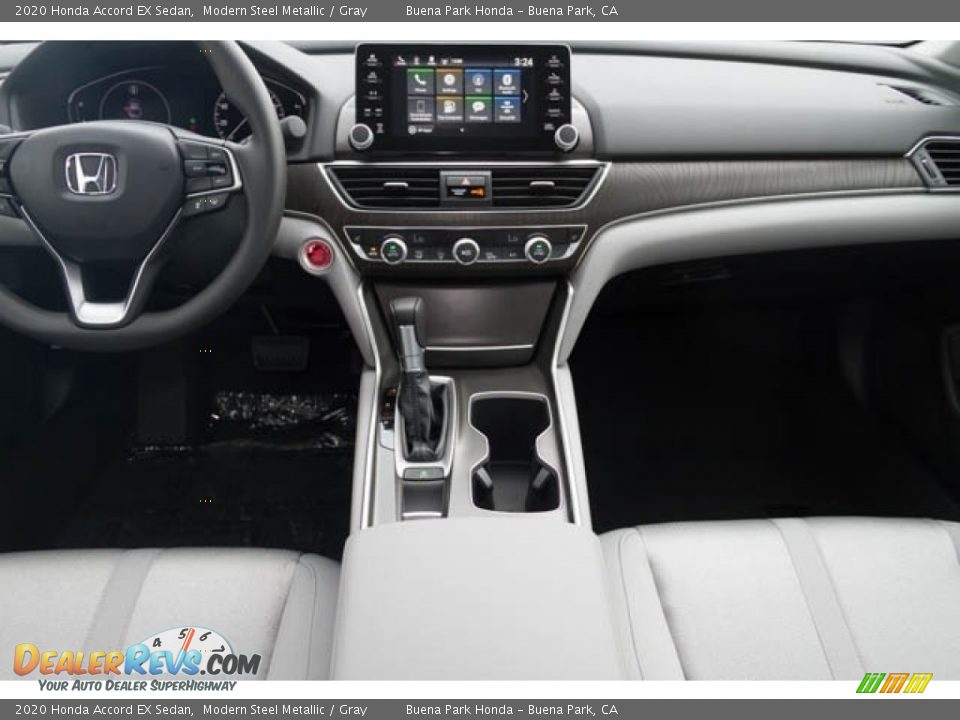 2020 Honda Accord EX Sedan Modern Steel Metallic / Gray Photo #18