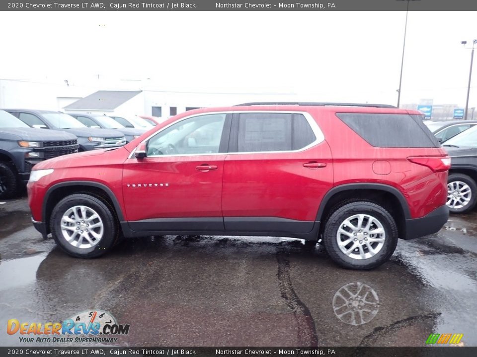 2020 Chevrolet Traverse LT AWD Cajun Red Tintcoat / Jet Black Photo #2