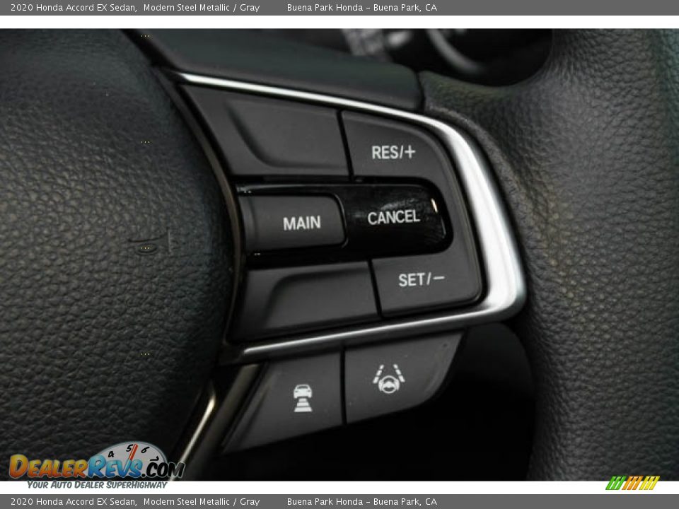 2020 Honda Accord EX Sedan Modern Steel Metallic / Gray Photo #22