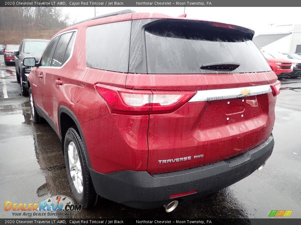 2020 Chevrolet Traverse LT AWD Cajun Red Tintcoat / Jet Black Photo #3