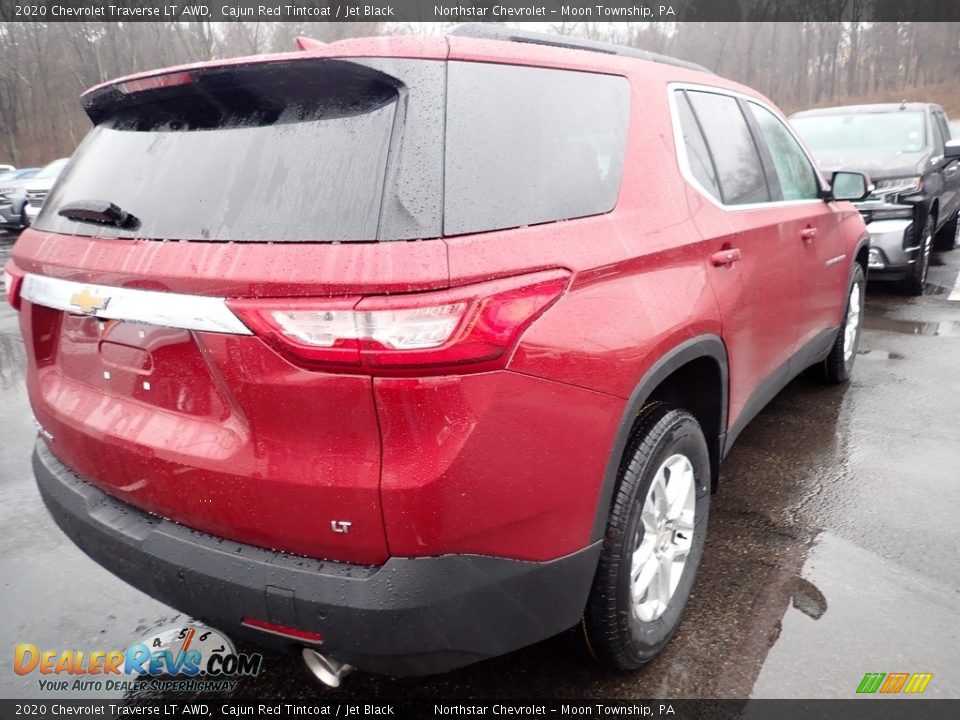 2020 Chevrolet Traverse LT AWD Cajun Red Tintcoat / Jet Black Photo #5