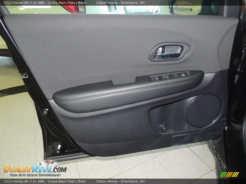 2020 Honda HR-V LX AWD Crystal Black Pearl / Black Photo #9