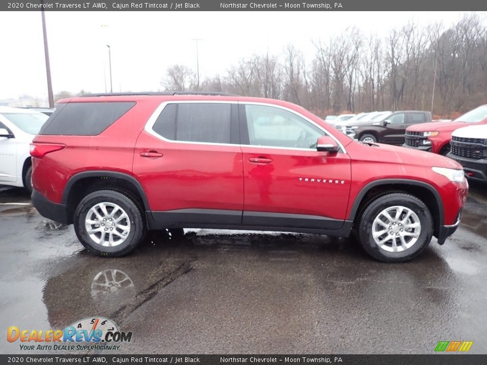 2020 Chevrolet Traverse LT AWD Cajun Red Tintcoat / Jet Black Photo #6