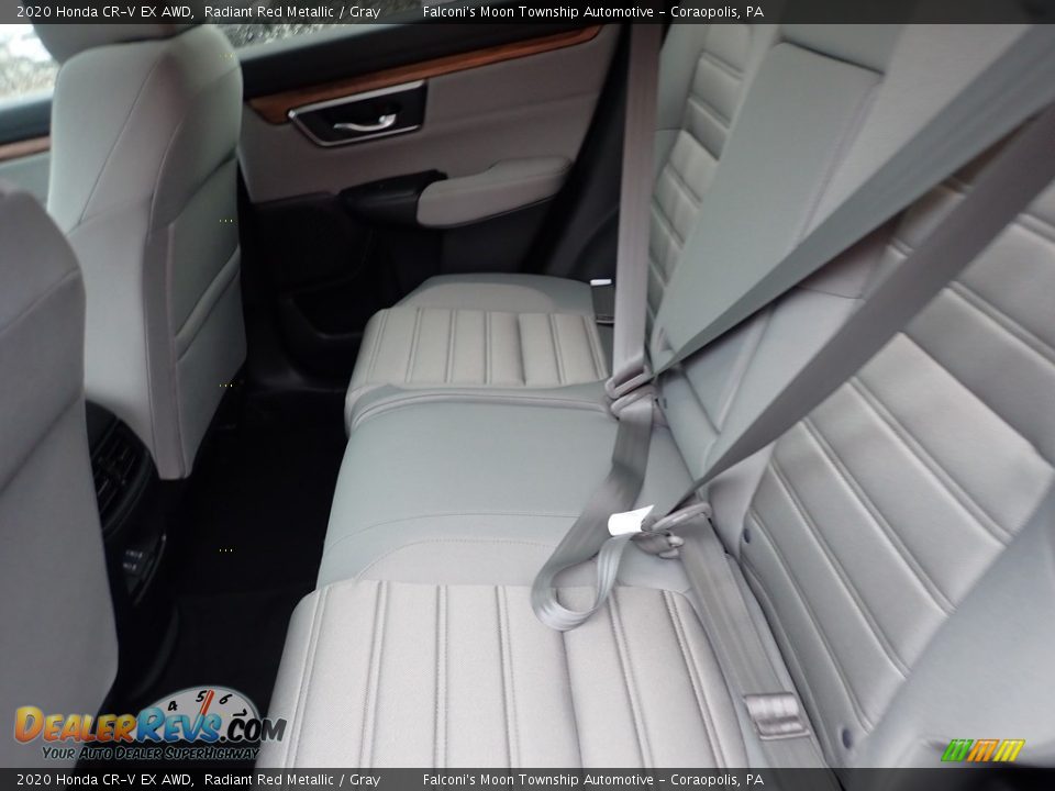 2020 Honda CR-V EX AWD Radiant Red Metallic / Gray Photo #9