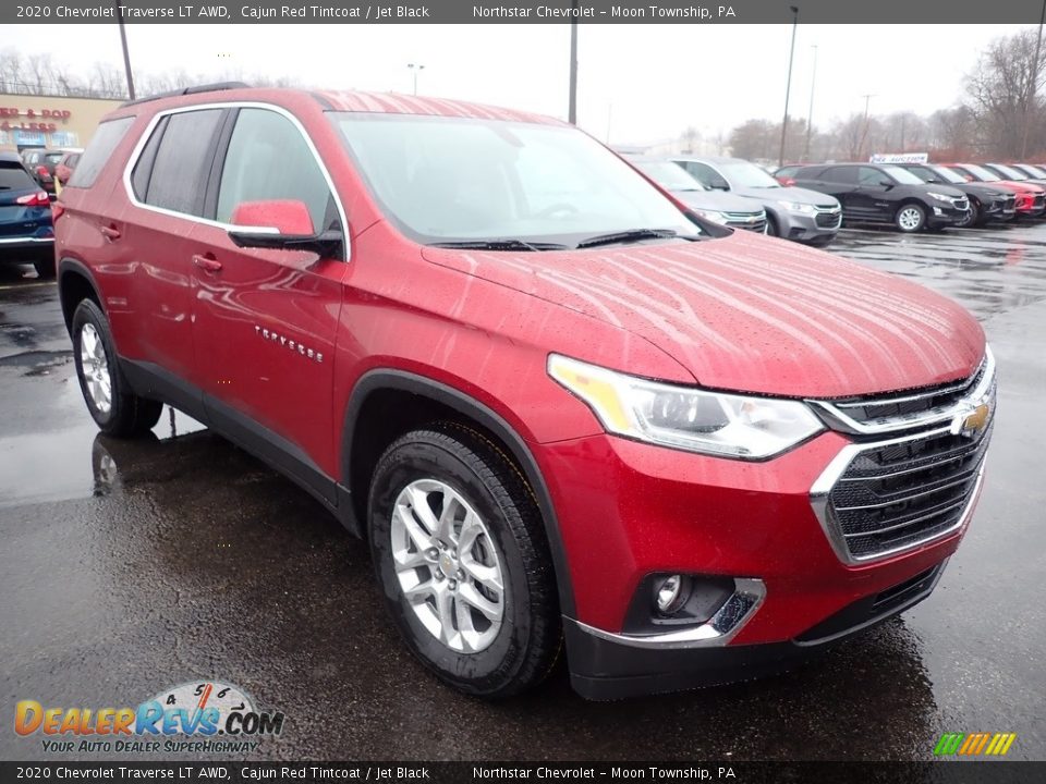 Cajun Red Tintcoat 2020 Chevrolet Traverse LT AWD Photo #7