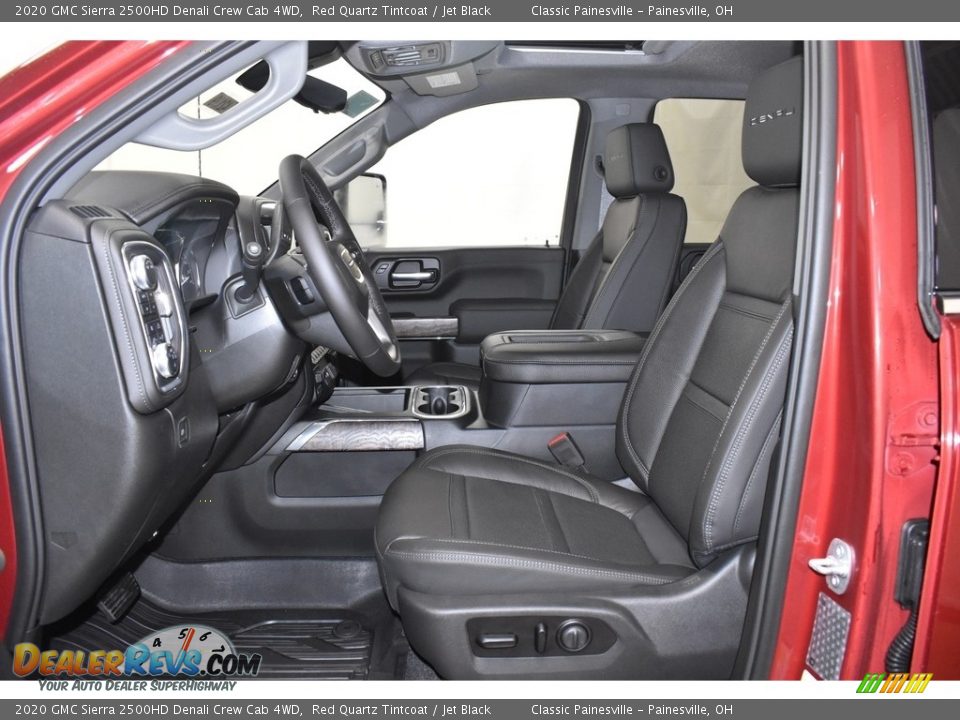 2020 GMC Sierra 2500HD Denali Crew Cab 4WD Red Quartz Tintcoat / Jet Black Photo #7
