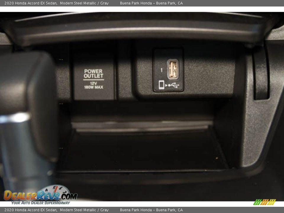 2020 Honda Accord EX Sedan Modern Steel Metallic / Gray Photo #28