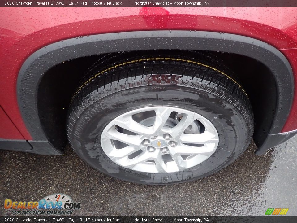 2020 Chevrolet Traverse LT AWD Cajun Red Tintcoat / Jet Black Photo #8